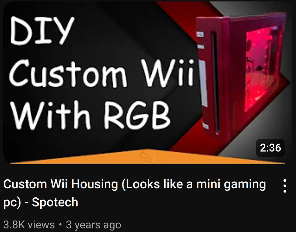 Custom Nintendo Wii
